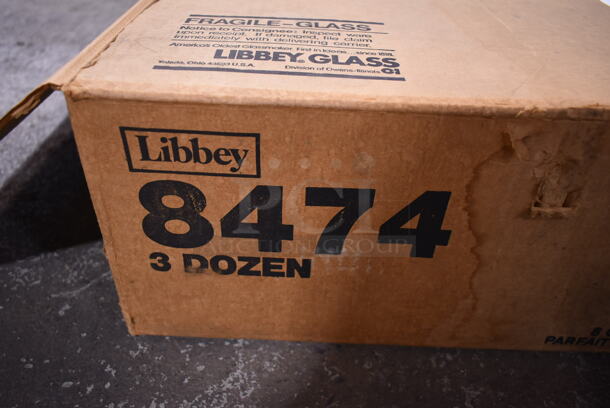 Box of 36 BRAND NEW! Libbey 8474 Citation 8 oz Parfait Glasses.  - Image 4 of 4