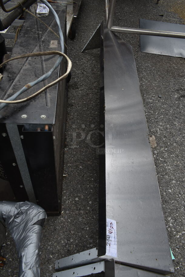 Regency Stainless Steel Wall Mount Shelf.  - Image 2 of 3