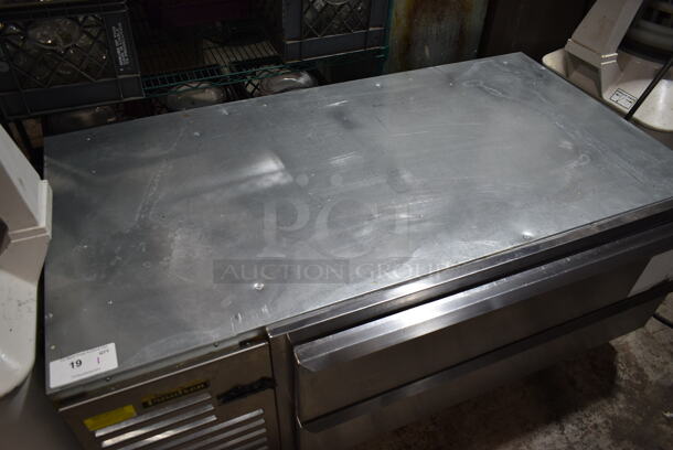 2016 Traulsen TE060HT-ZLB01 Stainless Steel Commercial 2 Drawer Chef Base on Commercial Casters. 115 Volts, 1 Phase. Tested and Does Not Power On - Image 2 of 8