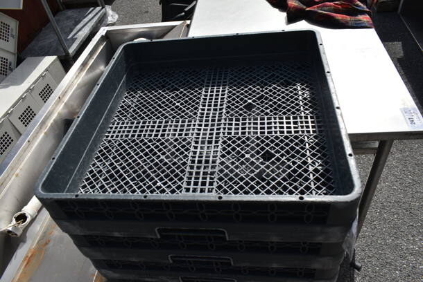 Dish Caddy Dolly w/ 13 Dish Caddies.  - Image 2 of 7