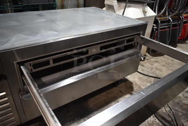 2016 Traulsen TE060HT-ZLB01 Stainless Steel Commercial 2 Drawer Chef Base on Commercial Casters. 115 Volts, 1 Phase. Tested and Does Not Power On - Image 6 of 8