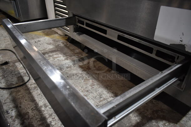 2016 Traulsen TE060HT-ZLB01 Stainless Steel Commercial 2 Drawer Chef Base on Commercial Casters. 115 Volts, 1 Phase. Tested and Does Not Power On - Image 7 of 8