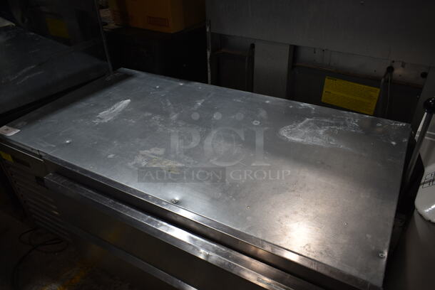 2017 Traulsen TE060HT Stainless Steel Commercial 2 Drawer Chef Base on Commercial Casters. 115 Volts, 1 Phase. Tested and Working! - Image 2 of 7