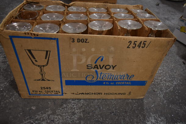 Box of 36 Savoy Stemware Cocktail Glasses - Image 3 of 3