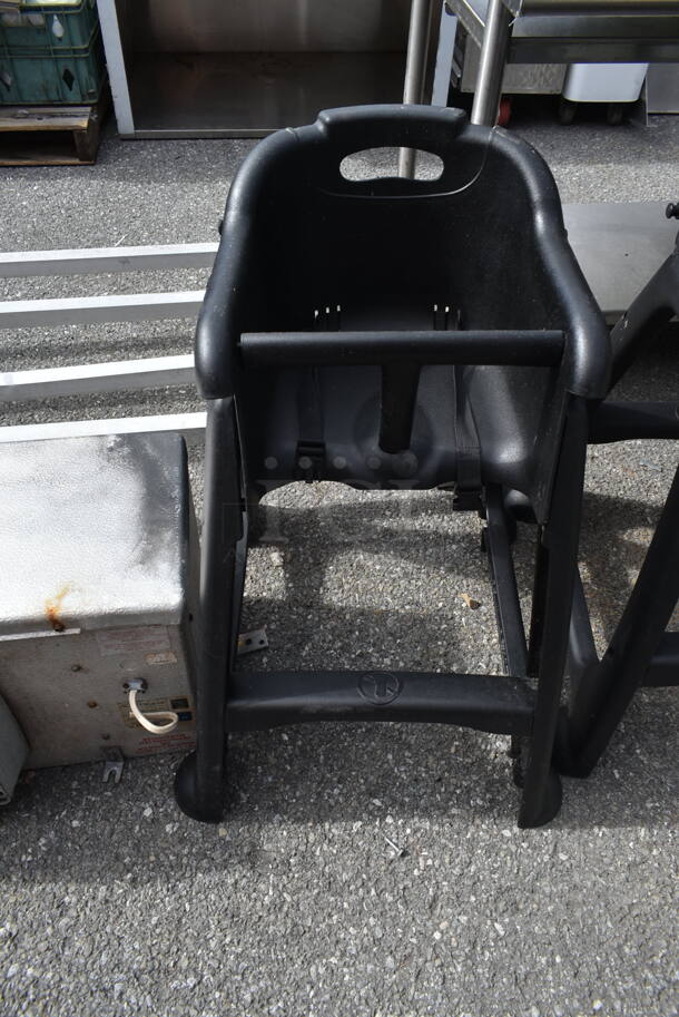 2 Black Poly High Chairs. 2 Times Your Bid! - Image 2 of 7