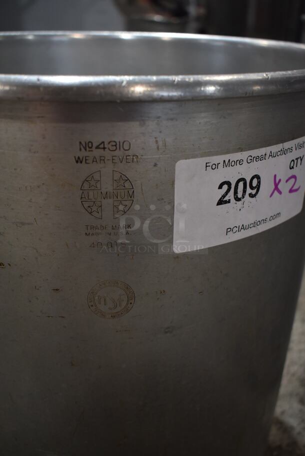 2 Metal Stock Pots. 2 Times Your Bid! - Image 4 of 4