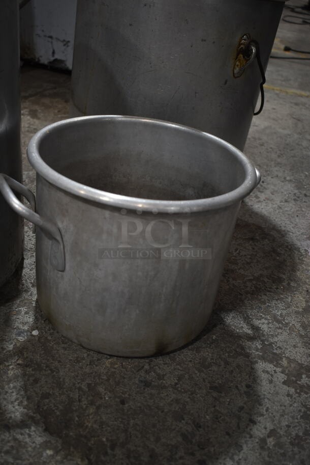 3 Metal Stock Pots. 3 Times Your Bid! - Image 3 of 4