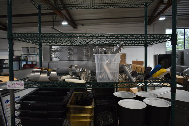 ALL ONE MONEY! TIER LOT of Various Items Including Utensils, Dough Cutters, Grill Scrapers and Grill Presses - Image 1 of 4