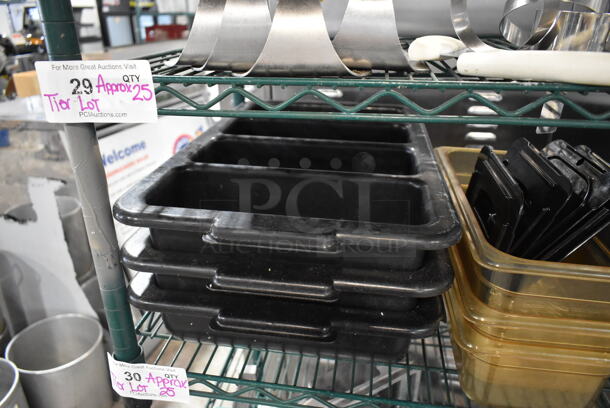 ALL ONE MONEY! TIER LOT of Various Items Including Poly Drop In Bins and Round Cylindrical Insulated Bins - Image 2 of 4