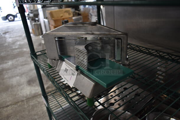 Garde Metal Commercial Countertop Tomato Slicer.  - Image 2 of 4