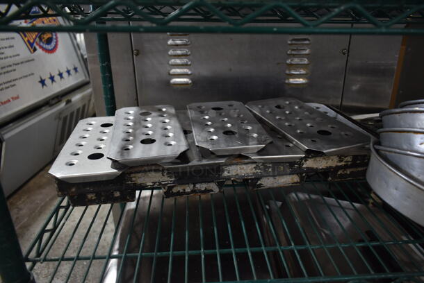 ALL ONE MONEY! Tier Lot of Various Items Including Round Metal Baking Pans and Straining Inserts for Drop In Bins - Image 2 of 3