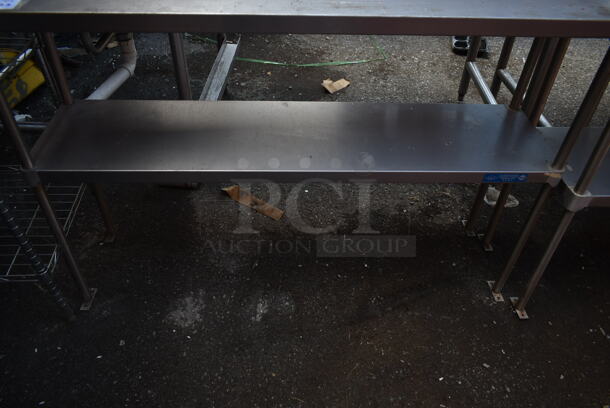 Stainless Steel Commercial 2 Tier Over Shelf.  - Image 2 of 3