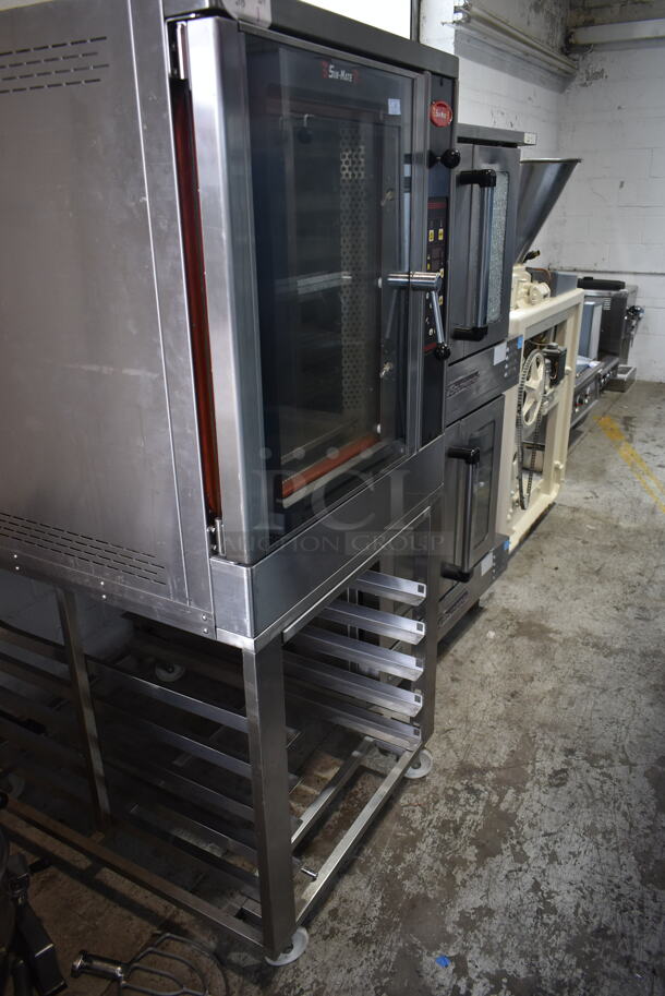 2018 Sun-Mate SCVE-6C-ST Stainless Steel Commercial Natural Gas Powered Convection Oven on Pan Rack w/ Commercial Casters. 110 Volts, 1 Phase. - Image 2 of 9