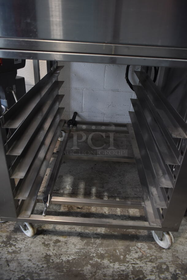 2018 Sun-Mate SCVE-6C-ST Stainless Steel Commercial Natural Gas Powered Convection Oven on Pan Rack w/ Commercial Casters. 110 Volts, 1 Phase. - Image 7 of 9