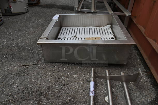 Stainless Steel Drop In Ice Bin.  - Image 3 of 4