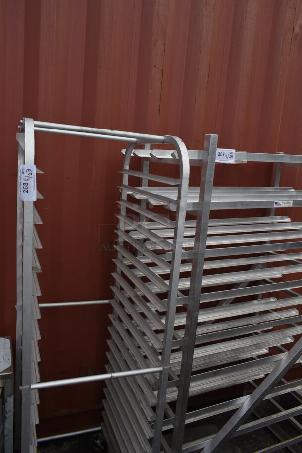 Metal Commercial Pan Transport Rack on Commercial Casters.  - Image 2 of 6