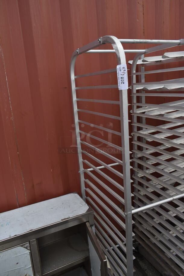 Metal Commercial Pan Transport Rack on Commercial Casters.  - Image 4 of 6