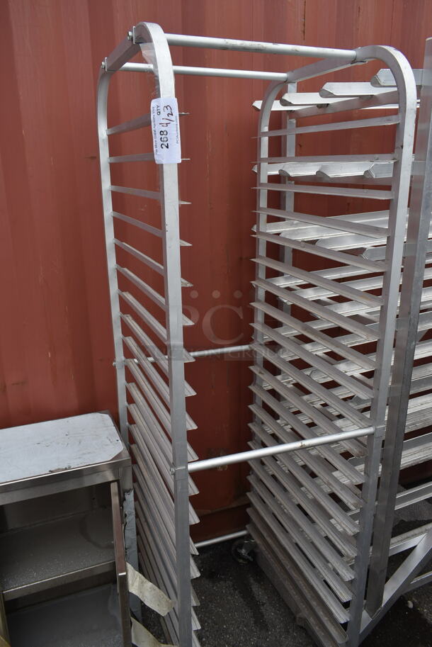 Metal Commercial Pan Transport Rack on Commercial Casters.  - Image 6 of 6