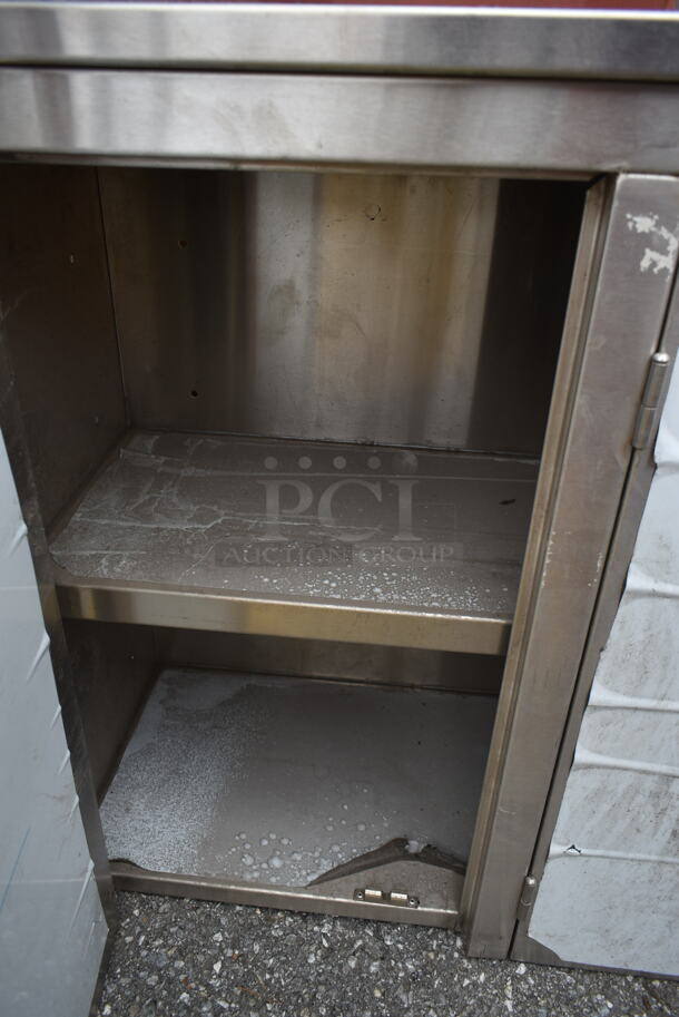 Stainless Steel Commercial 3 Door Cabinet.  - Image 2 of 4