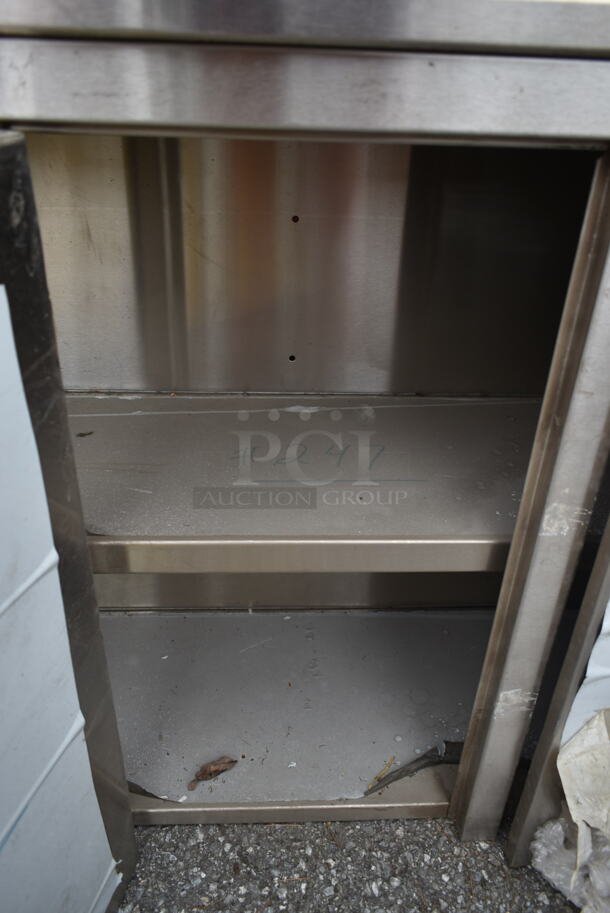 Stainless Steel Commercial 3 Door Cabinet.  - Image 3 of 4