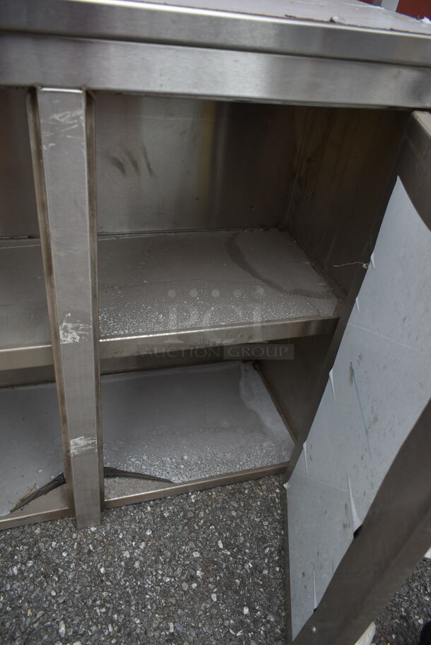 Stainless Steel Commercial 3 Door Cabinet.  - Image 4 of 4