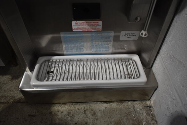 2016 Taylor 340D-27 Stainless Steel Commercial Countertop Air Cooled Single Flavor Frozen Beverage Slushie Machine w/ Drink Mixing Attachment. 208-230 Volts, 1 Phase. - Image 5 of 7