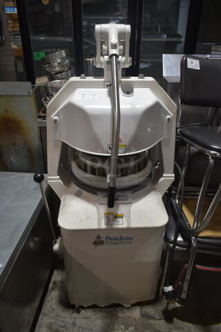 Dutchess JN-3 Metal Commercial Floor Style Dough Divider w/ 1 Tray. 208/230 Volts, 3 Phase. 