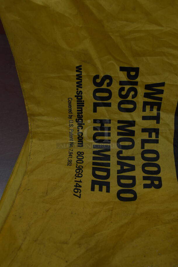 2 Yellow Caution Pop Up Signs. 2 Times Your Bid! - Image 4 of 4