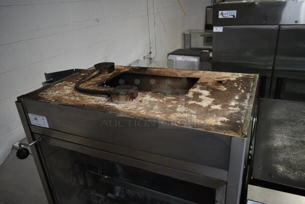 Stainless Steel Commercial Natural Gas Powered 7 Spit Rotisserie Oven.  - Image 2 of 7