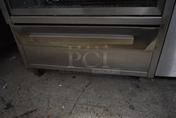 Stainless Steel Commercial Natural Gas Powered 7 Spit Rotisserie Oven.  - Image 4 of 7