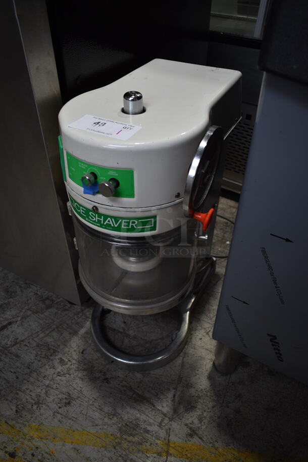 Hatsuyuki HF-500E Metal Commercial Countertop Ice Shaver. 115 Volts, 1 Phase. Tested and Working! - Image 2 of 8