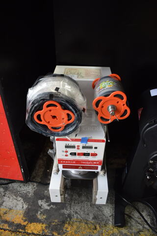 2021 Metal Commercial Countertop Sealing Machine 110 Volts, 1 Phase. Tested and Working!