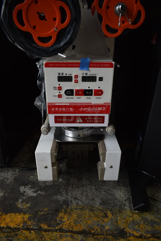 2021 Metal Commercial Countertop Sealing Machine 110 Volts, 1 Phase. Tested and Working! - Image 3 of 9