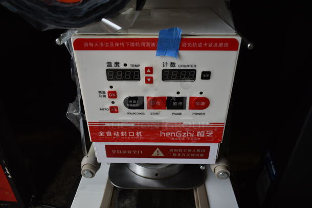 2021 Metal Commercial Countertop Sealing Machine 110 Volts, 1 Phase. Tested and Working! - Image 4 of 9
