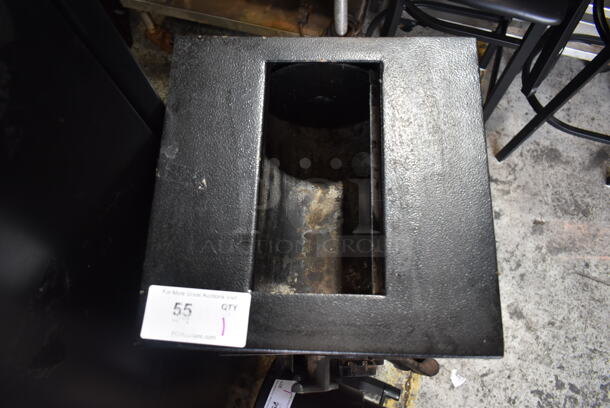 Black Metal Single Compartment Drop Safe. Does Not Come w/ Combination. - Image 3 of 4