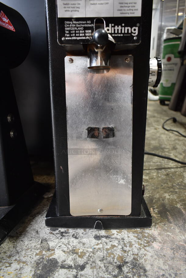 Ditting KR1203 SB Metal Commercial Countertop Coffee Bean Grinder. 120 Volts, 1 Phase. Tested and Does Not Power On - Image 4 of 6