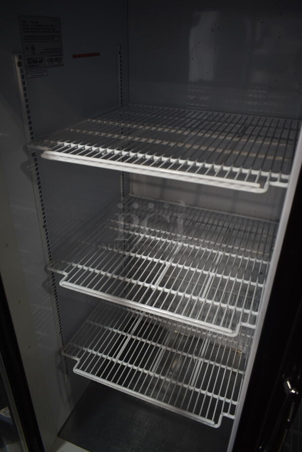 Turbo Air TGM-72RSB Metal Commercial 3 Door Reach In Cooler Merchandiser w/ Poly Coated Racks. 115 Volts, 1 Phase. Tested and Powers On But Does Not Get Cold
 - Image 5 of 8