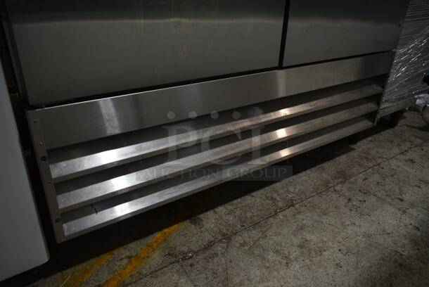 Avantco 178A49FHC Stainless Steel Commercial 2 Door Reach In Freezer w/ Metal Pan Rack and Poly Coated Racks. 115 Volts, 1 Phase. Tested and Working! - Image 2 of 8