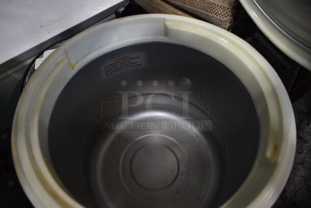 RiceMaster Town 56918 Metal Commercial Countertop Rice Warmer. 120 Volts, 1 Phase. Tested and Working!  - Image 6 of 7