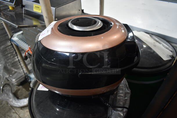 ANS-886 Metal Countertop Automatic Bubble Tea Pearl Cooking Tapioca Cooker. 110 Volts, 1 Phase.  - Image 3 of 6