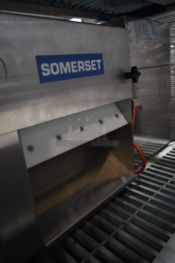 Somerset CDR-100P Stainless Steel Commercial Countertop Dough Sheeter. 115 Volts, 1 Phase. Tested and Working! - Image 5 of 5