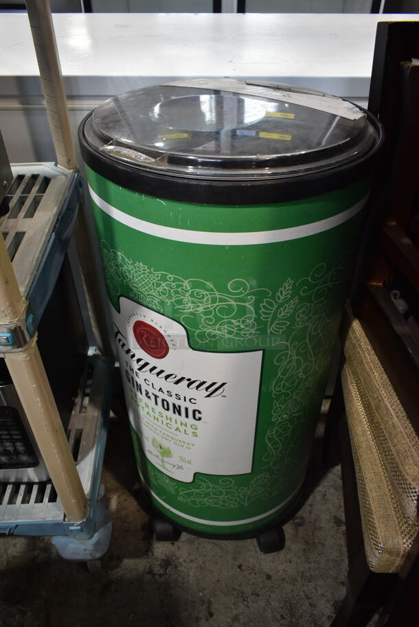 2 Metal Commercial Portable Ice Bin Bottle Merchandiser on Casters. 2 Times Your Bid! - Image 5 of 7