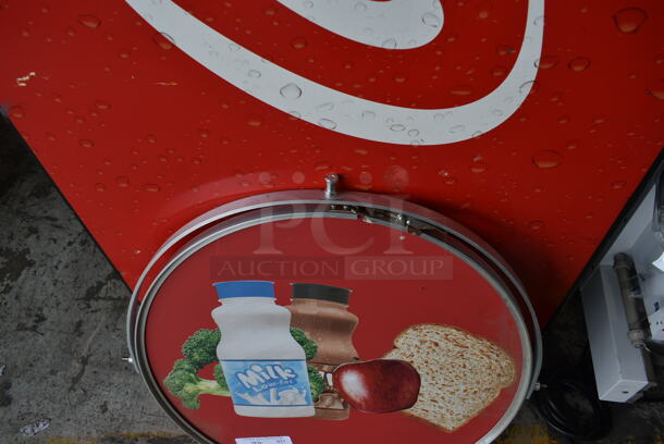 Round Sign. - Image 2 of 3