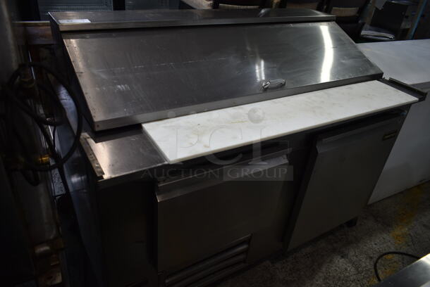 Cooltech Stainless Steel Commercial Sandwich Salad Prep Table Bain Marie Mega Top on Commercial Casters. 115 Volts, 1 Phase. Tested and Powers On But Does Not Get Cold - Image 1 of 7