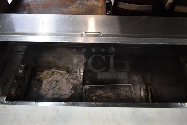 Cooltech Stainless Steel Commercial Sandwich Salad Prep Table Bain Marie Mega Top on Commercial Casters. 115 Volts, 1 Phase. Tested and Powers On But Does Not Get Cold - Image 4 of 7