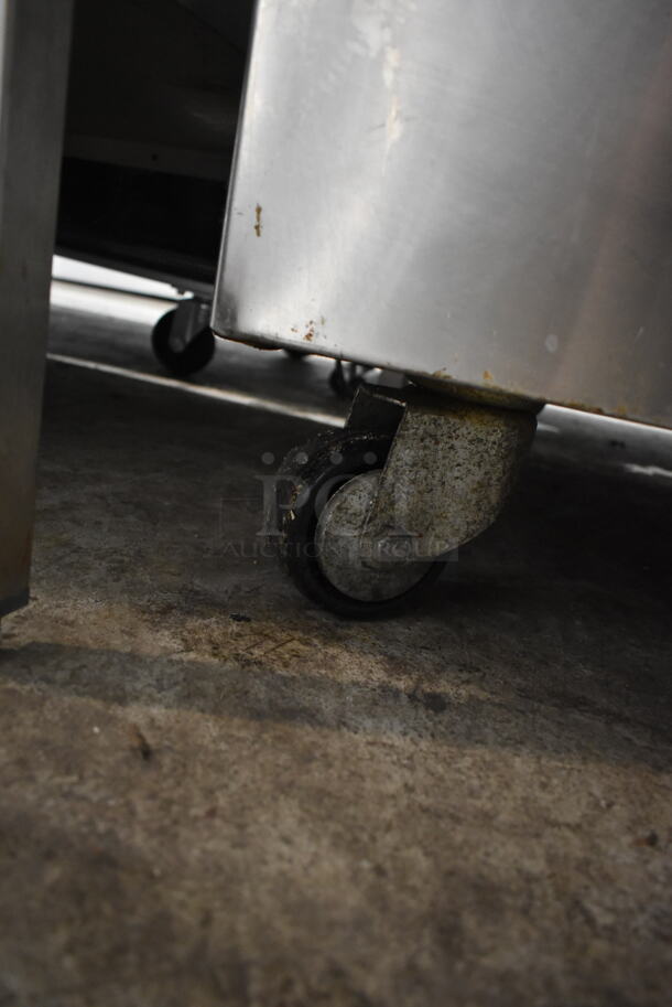 Stainless Steel Commercial Natural Gas Powered Tandoor / Tandoori Oven on Commercial Casters. - Image 3 of 4