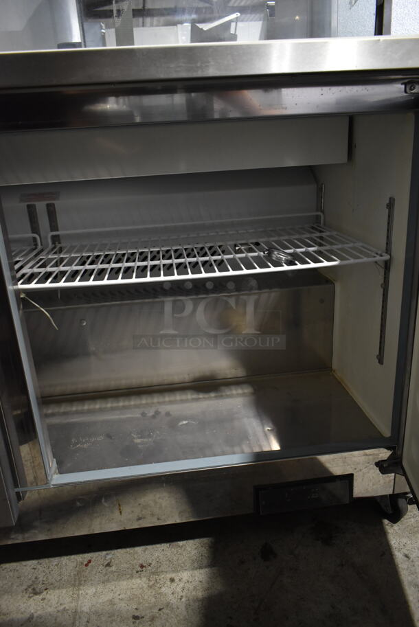Yukon YSSU-60-16 Stainless Steel Commercial Prep Table w/ Sneeze Guard on Commercial Casters. 115 Volts, 1 Phase. Tested and Working! - Image 6 of 6