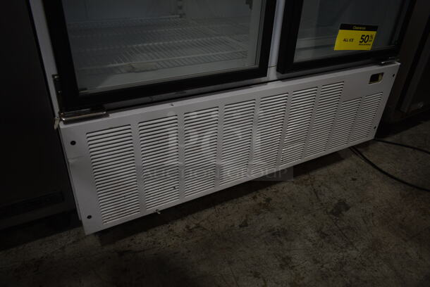 Master-Bilt BLG-48HD Metal Commercial 2 Door Reach In Freezer Merchandiser w/ Poly Coated Racks. 115/208-230 Volts, 1 Phase.  - Image 3 of 6