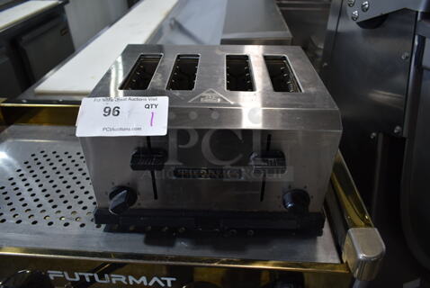 Chef-built CCT-100 Stainless Steel Countertop 4 Slot Toaster. 120 Volts, 1 Phase.