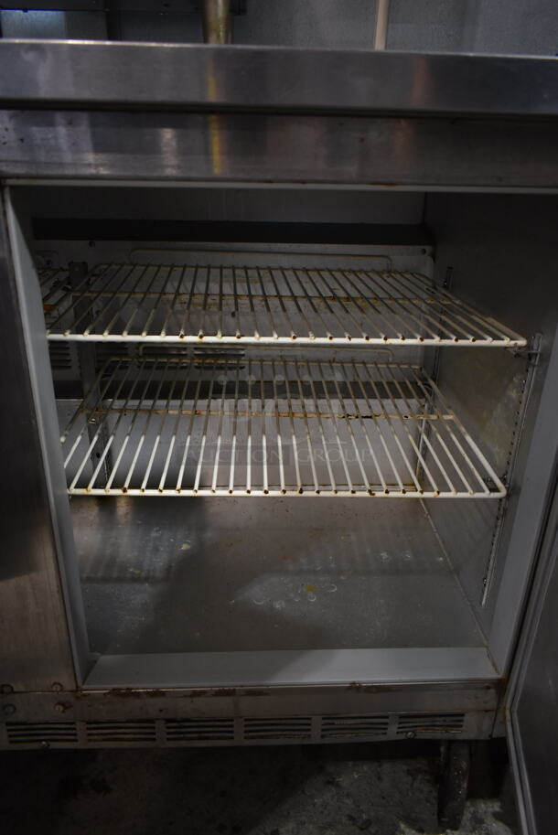 Beverage Air WTR48A Stainless Steel Commercial 2 Door Undercounter Cooler on Commercial Casters. 115 Volts, 1 Phase. Tested and Powers On But Does Not Get Cold - Image 7 of 7